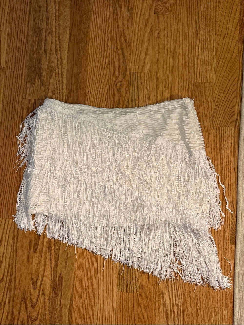 Superdown Alkira Fringe Mini Skirt
